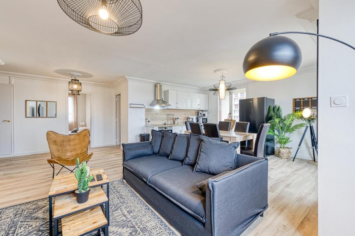 Magnificent Apartment, 4 Bedrooms, Fiber Wifi Grenoble Exterior foto