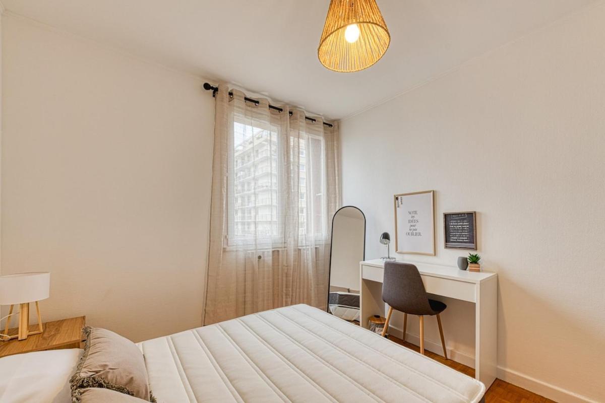 Magnificent Apartment, 4 Bedrooms, Fiber Wifi Grenoble Exterior foto