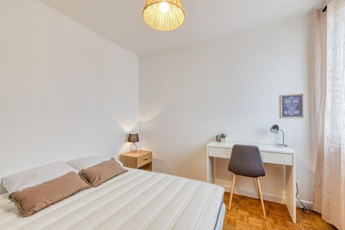Magnificent Apartment, 4 Bedrooms, Fiber Wifi Grenoble Exterior foto