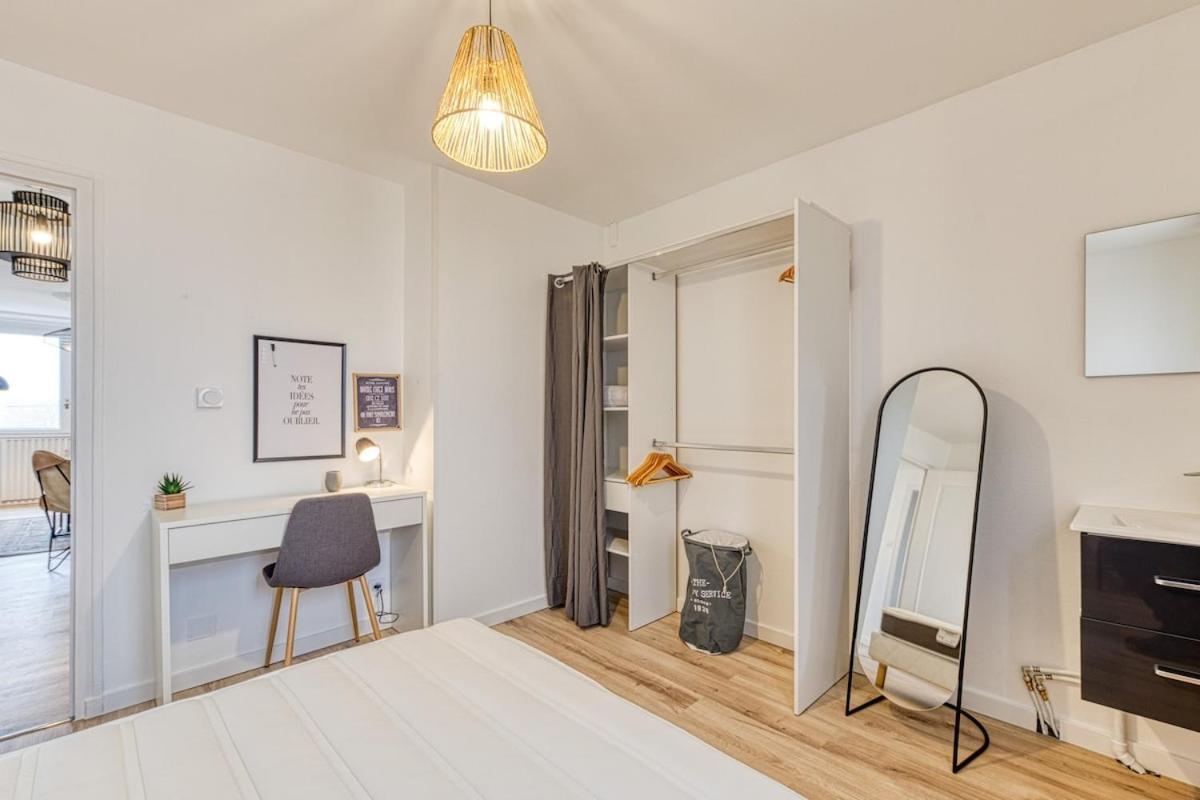 Magnificent Apartment, 4 Bedrooms, Fiber Wifi Grenoble Exterior foto