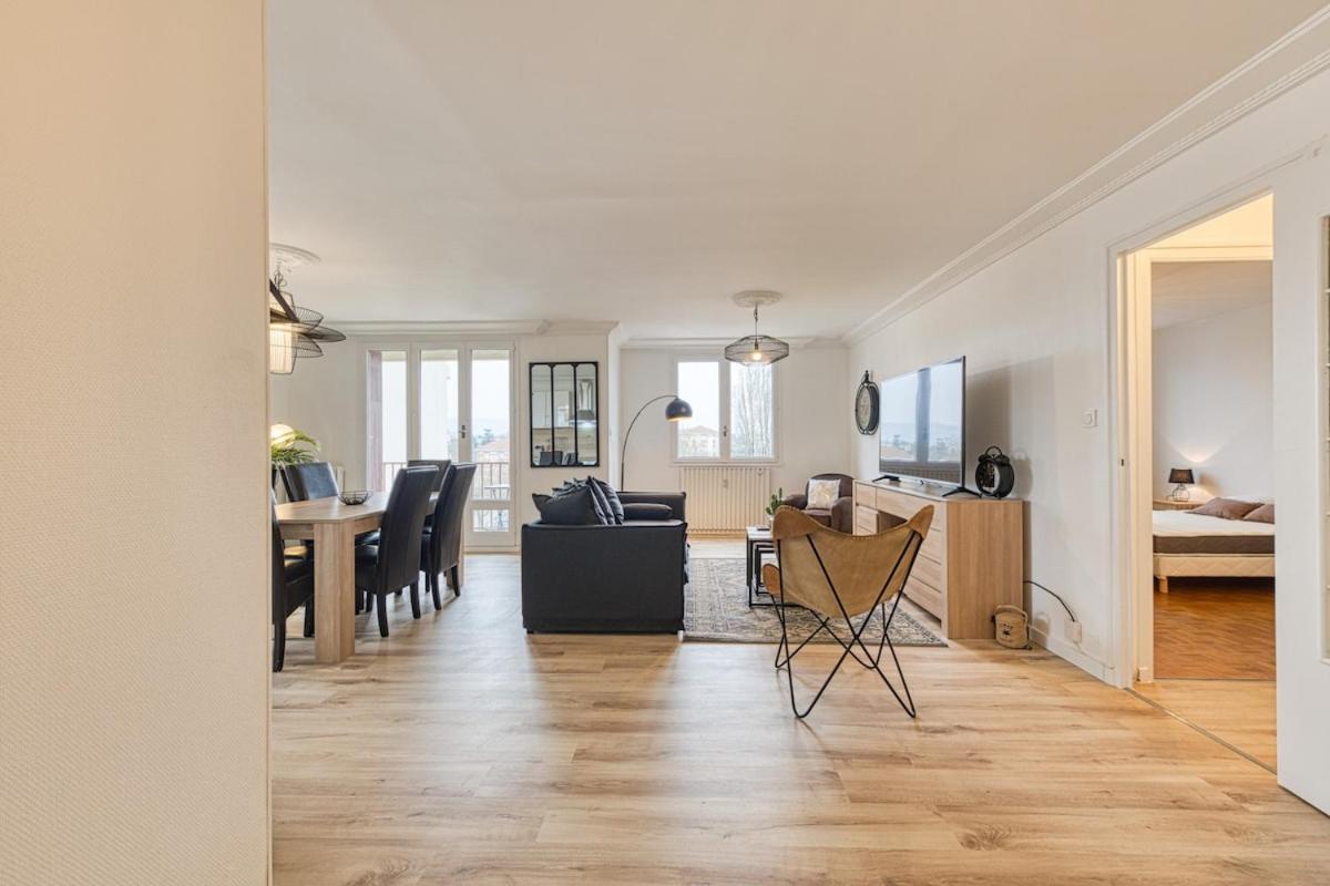 Magnificent Apartment, 4 Bedrooms, Fiber Wifi Grenoble Exterior foto