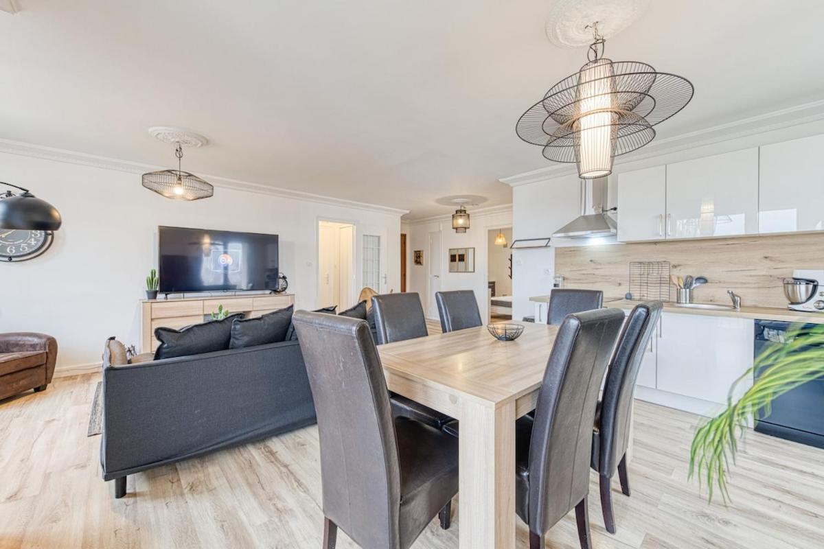 Magnificent Apartment, 4 Bedrooms, Fiber Wifi Grenoble Exterior foto